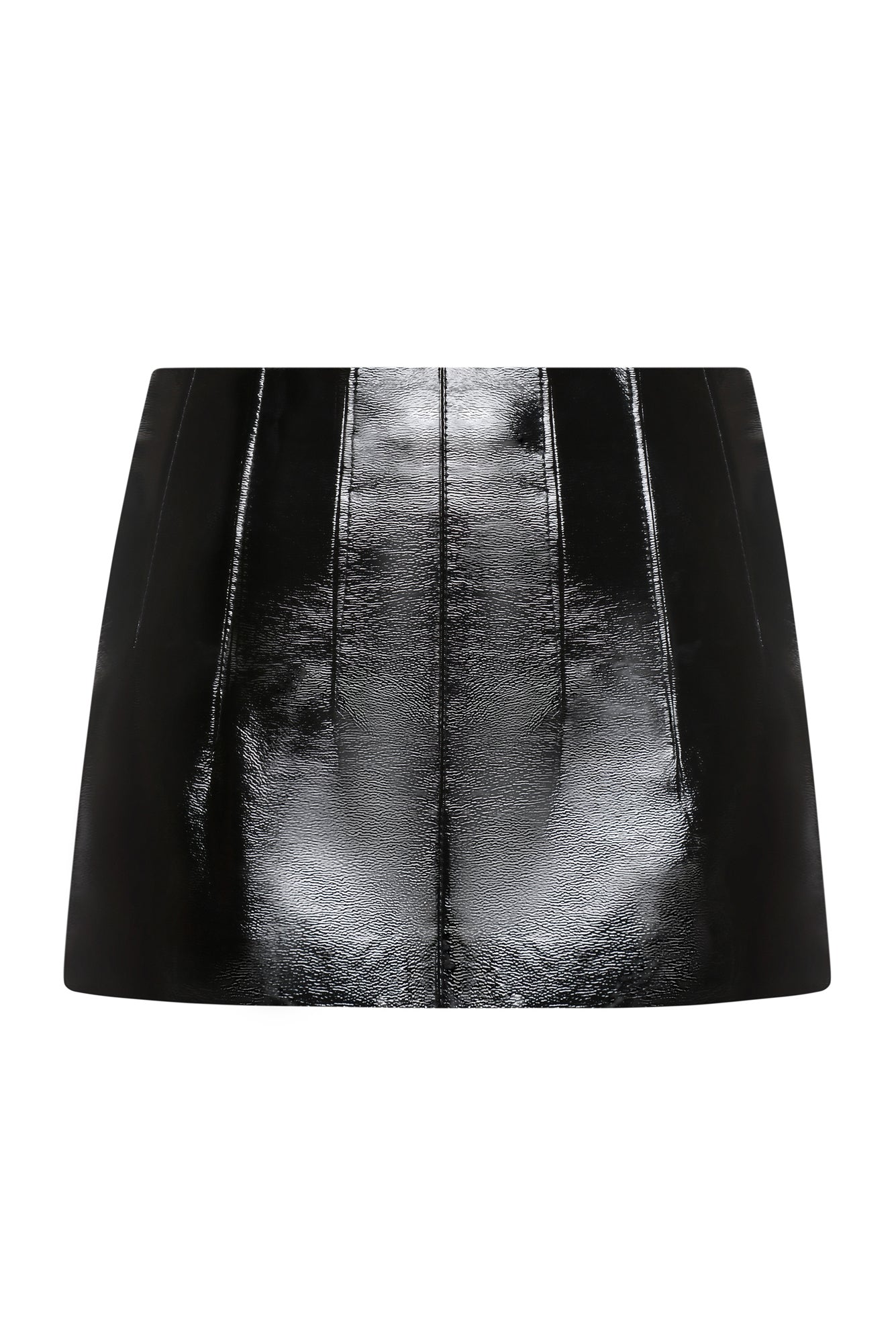 Eco Crinkle Vinyl Mini Skirt – Materiel