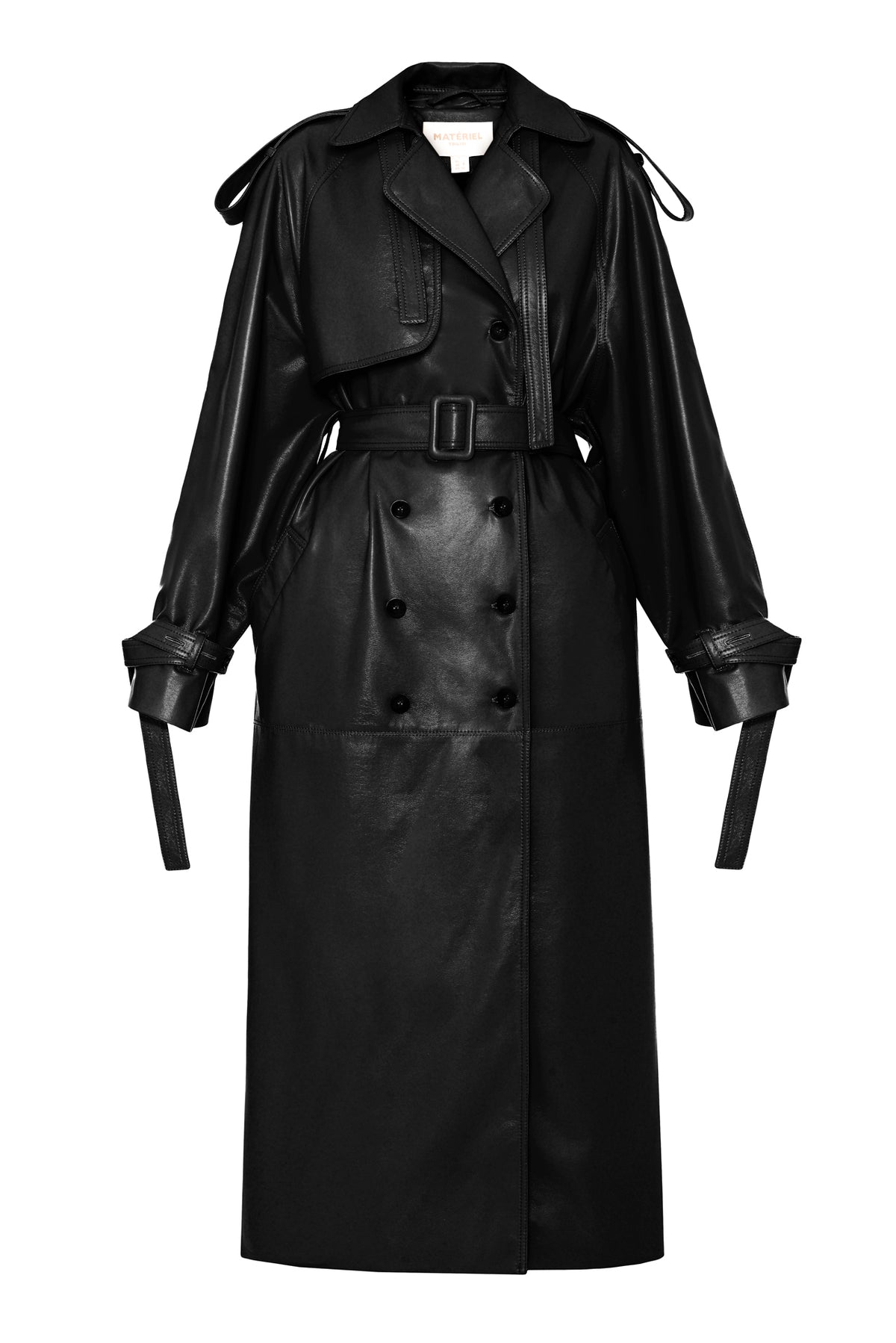 じ*ん様 CTHY LUXURY MATERIAL TIELOCKEN COAT Utilitarian Trench Coat – Materiel