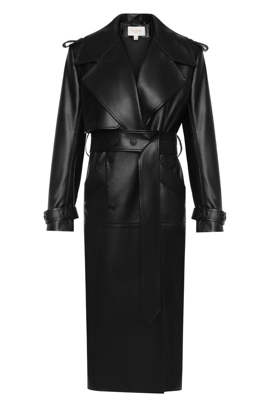 Fitted Trench Coat - Image 3