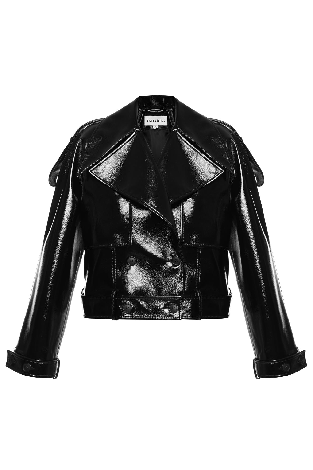 Eco Leather Back Twist Jacket - Image 3