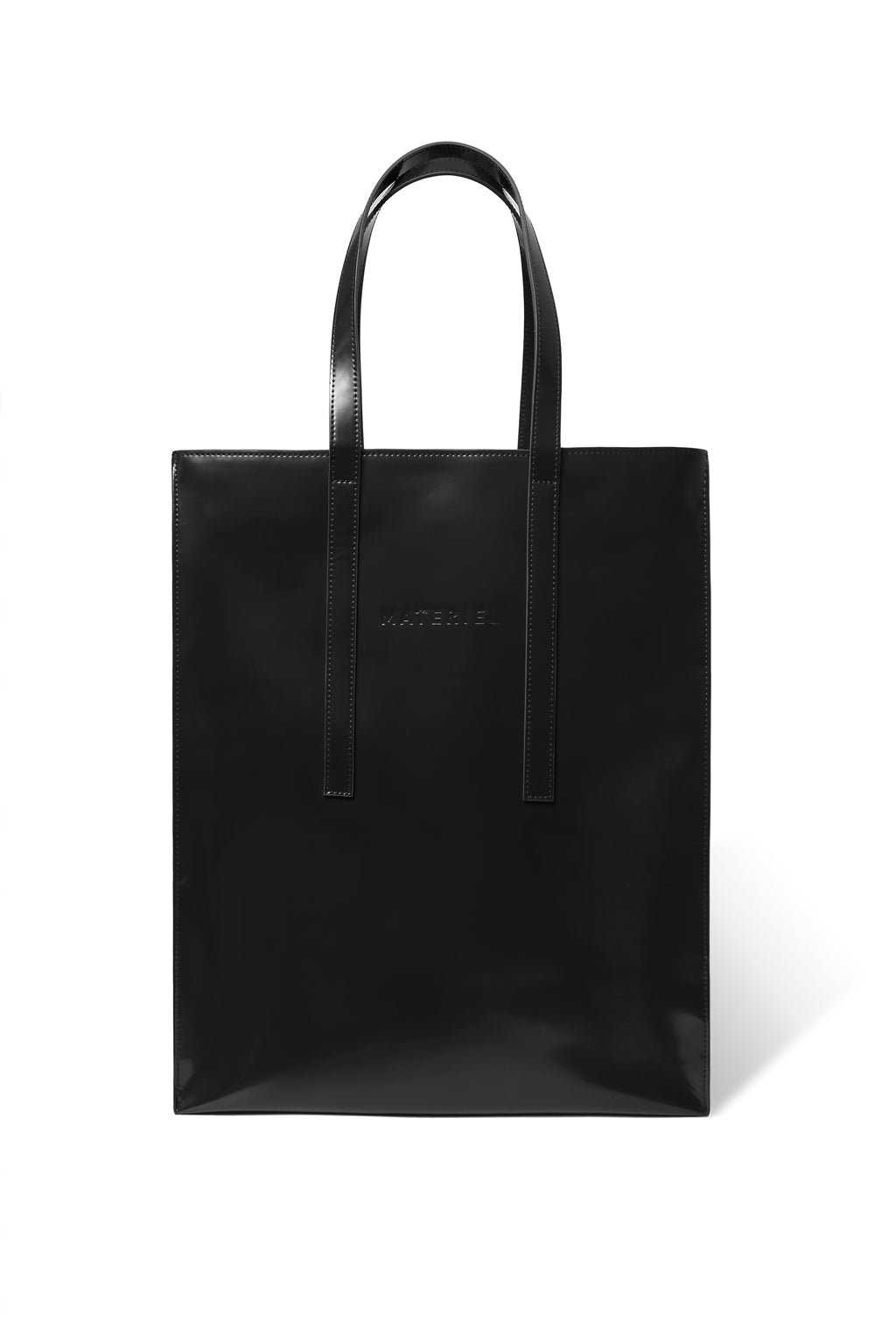 Vegan Leather Rectangular Large Tote