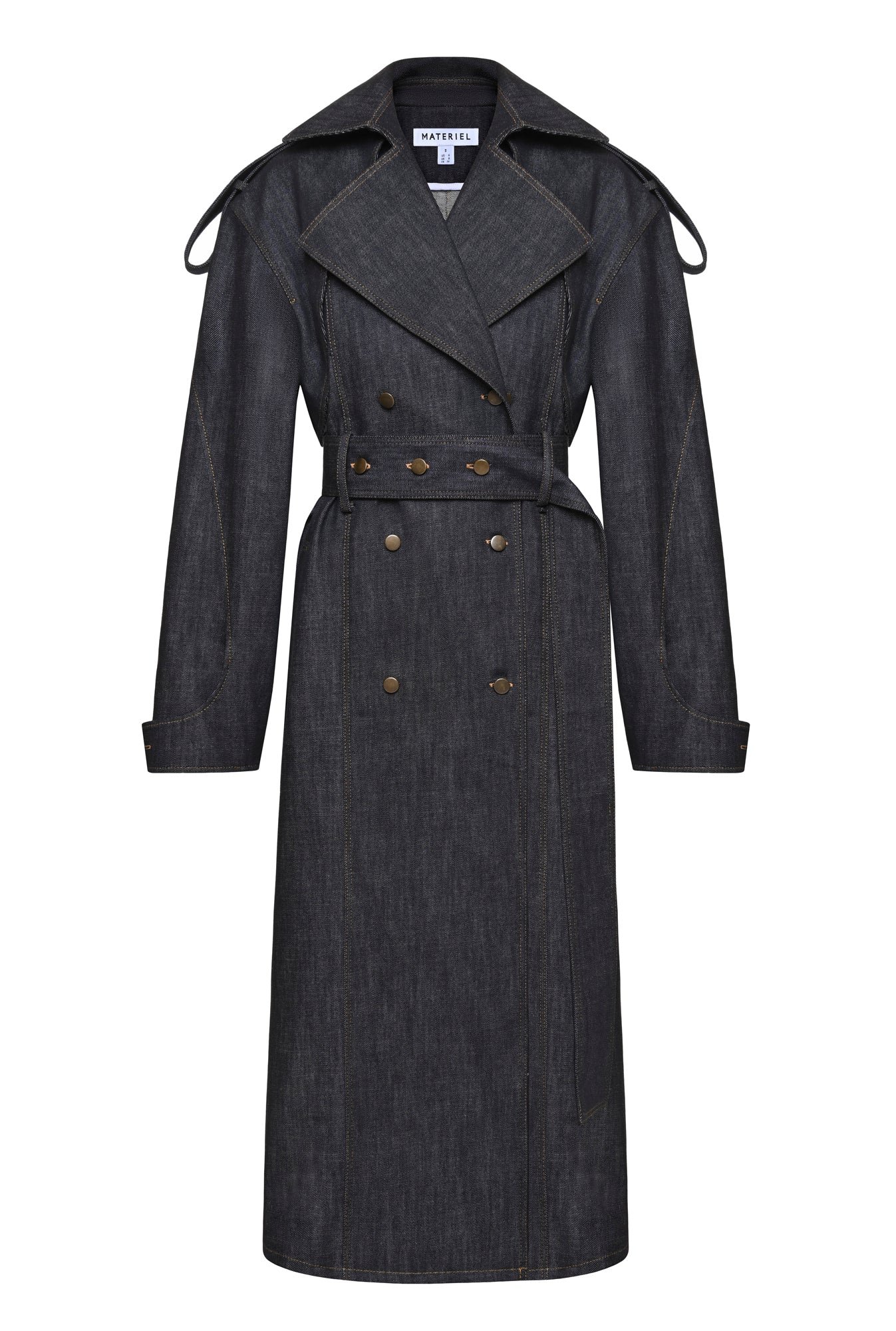 Six-Button Wide Trench - Image 3