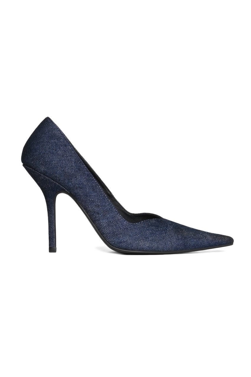 Plain Denim Heels - Image 2