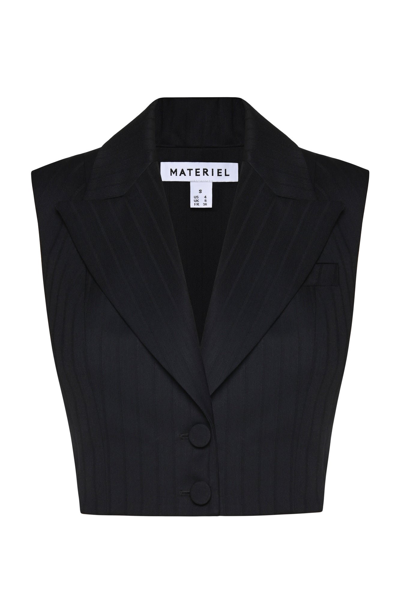 Open Back Lined Vest - Image 3