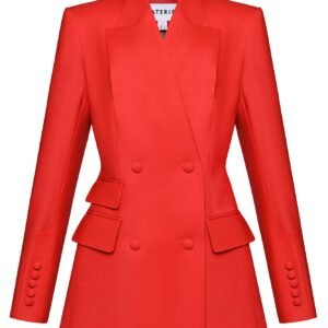 Four-Button Tailored Blazer - M