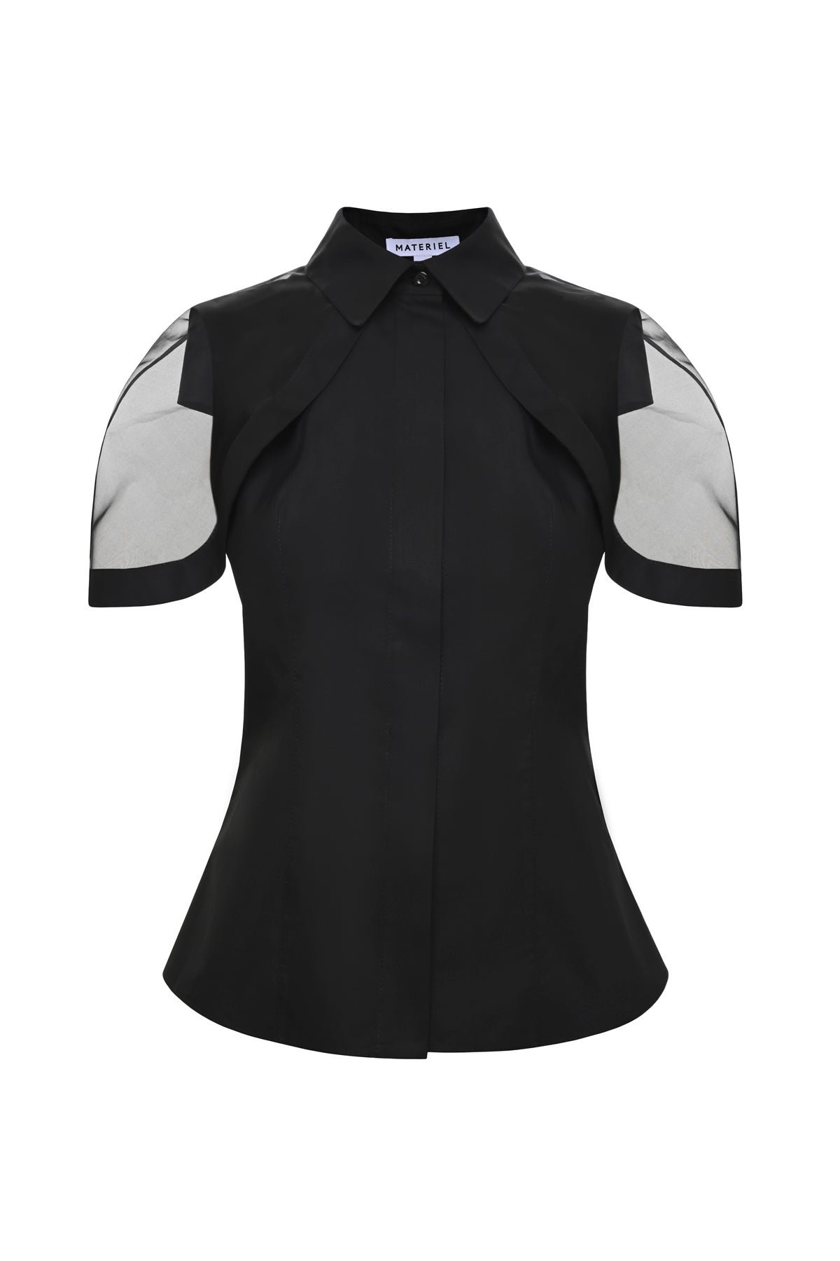 Organza Shoulder Shirt - Image 3