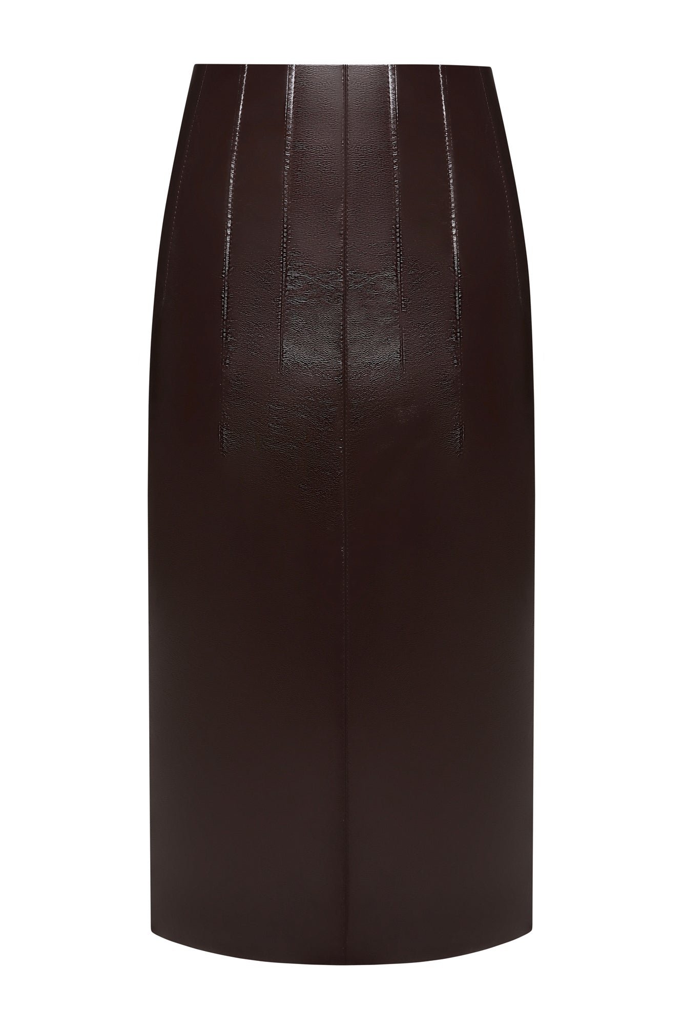 Eco Crinkle Vinyl Pencil Skirt - Image 3
