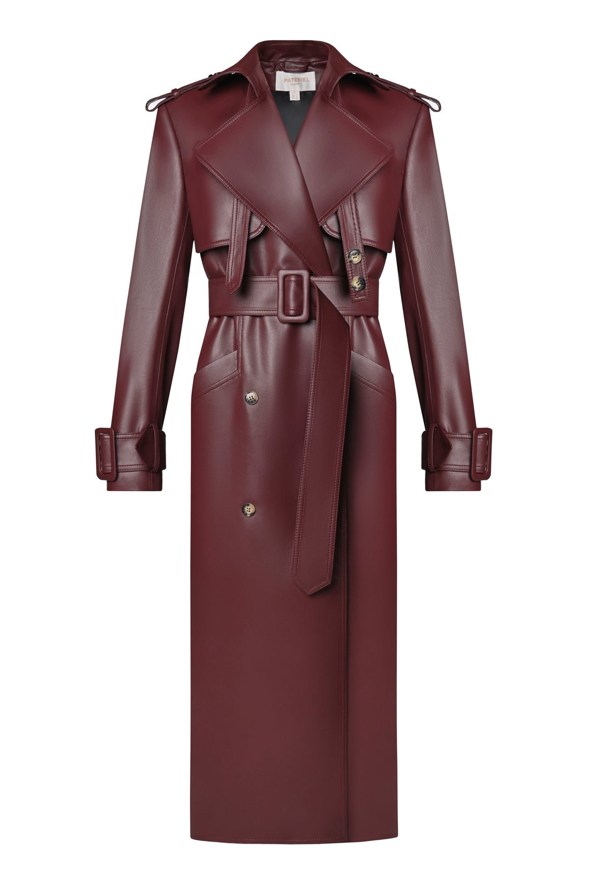 Signature Belted Neck Coat - Image 3