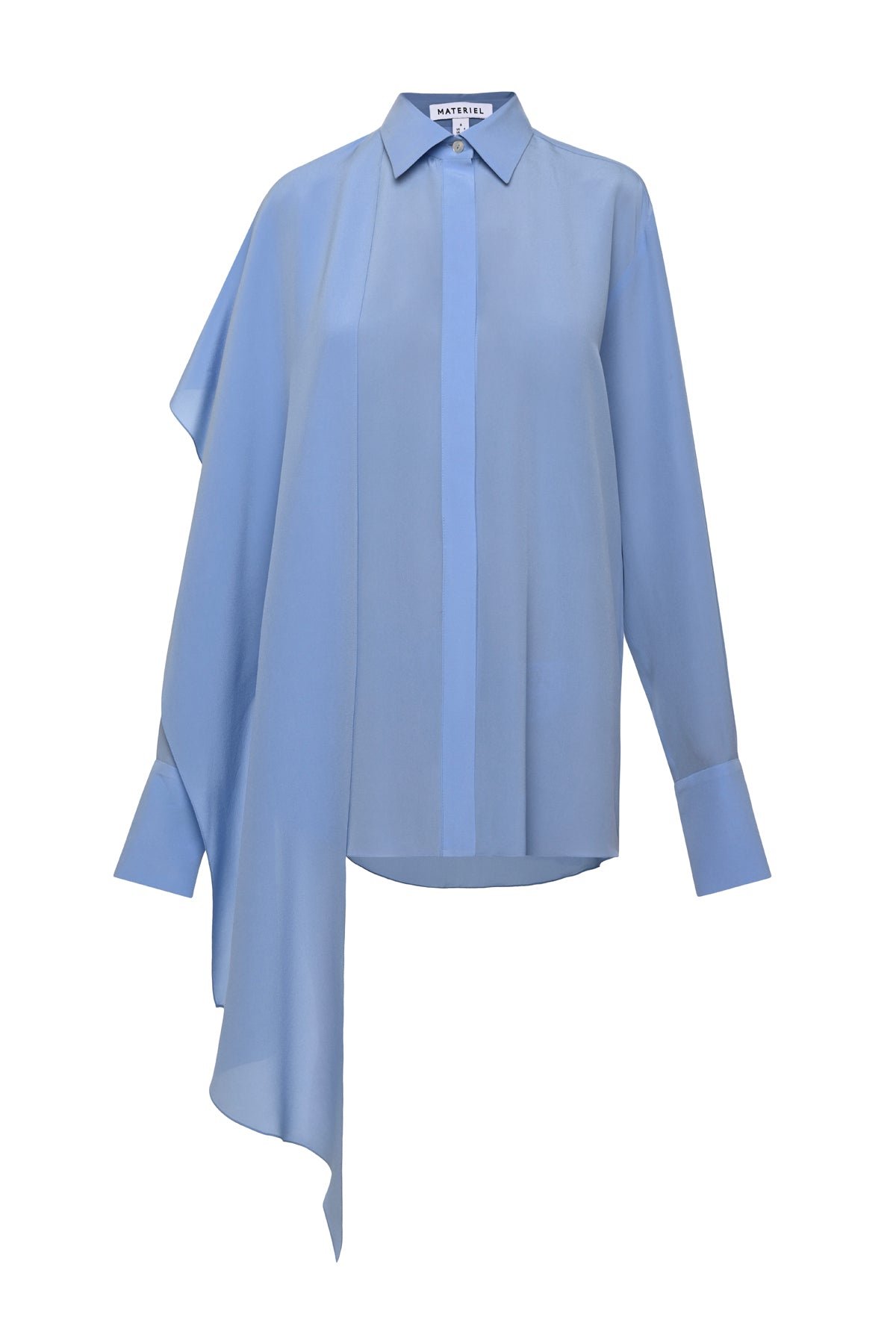 Detachable Scarf Shirt - Image 3