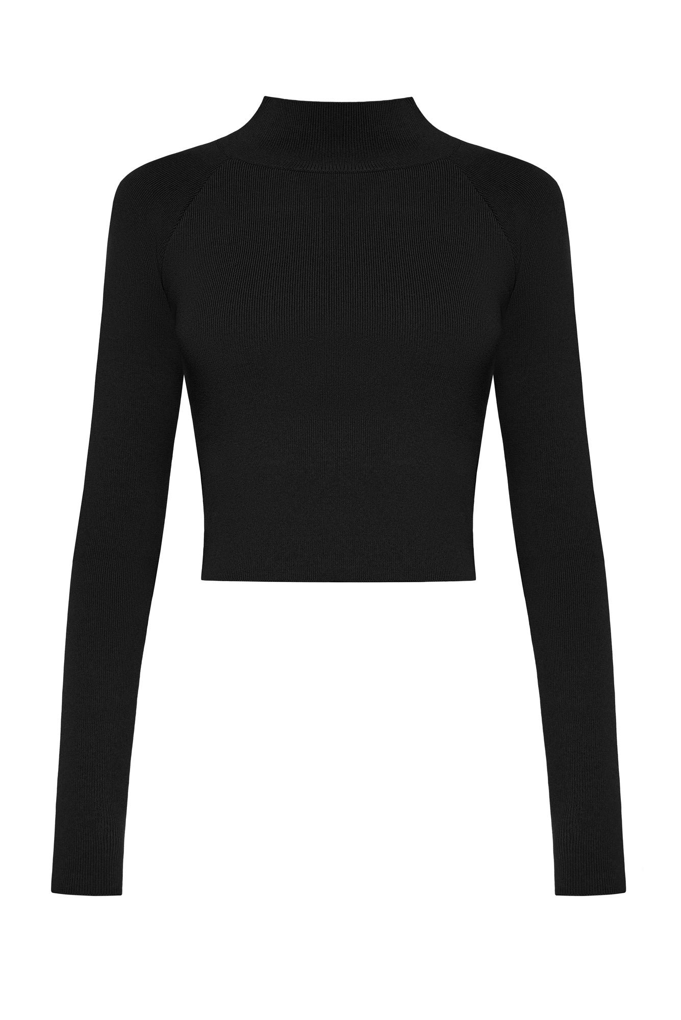 No Back Rib Turtleneck - Image 2