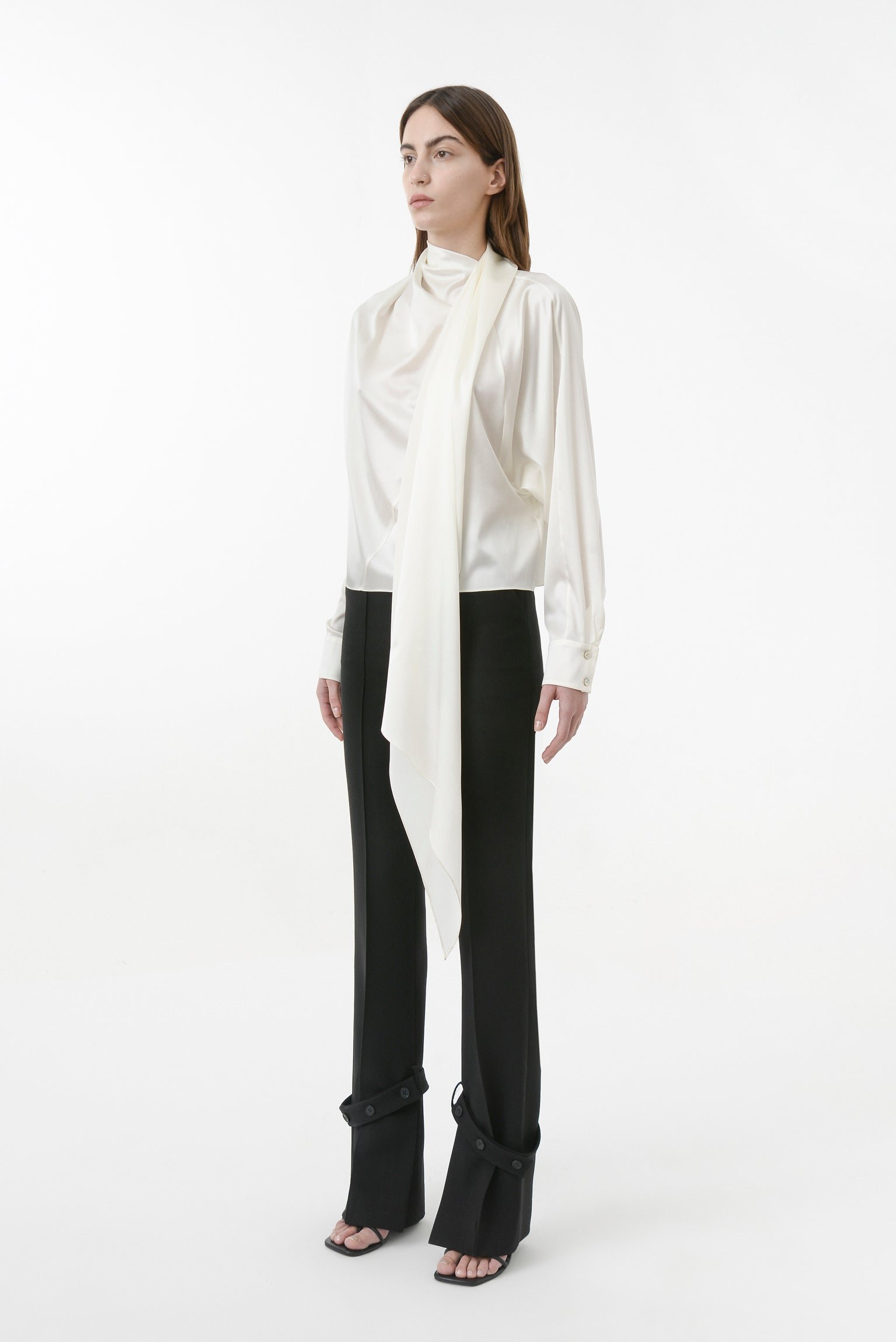 Long Scarf Blouse - Image 2