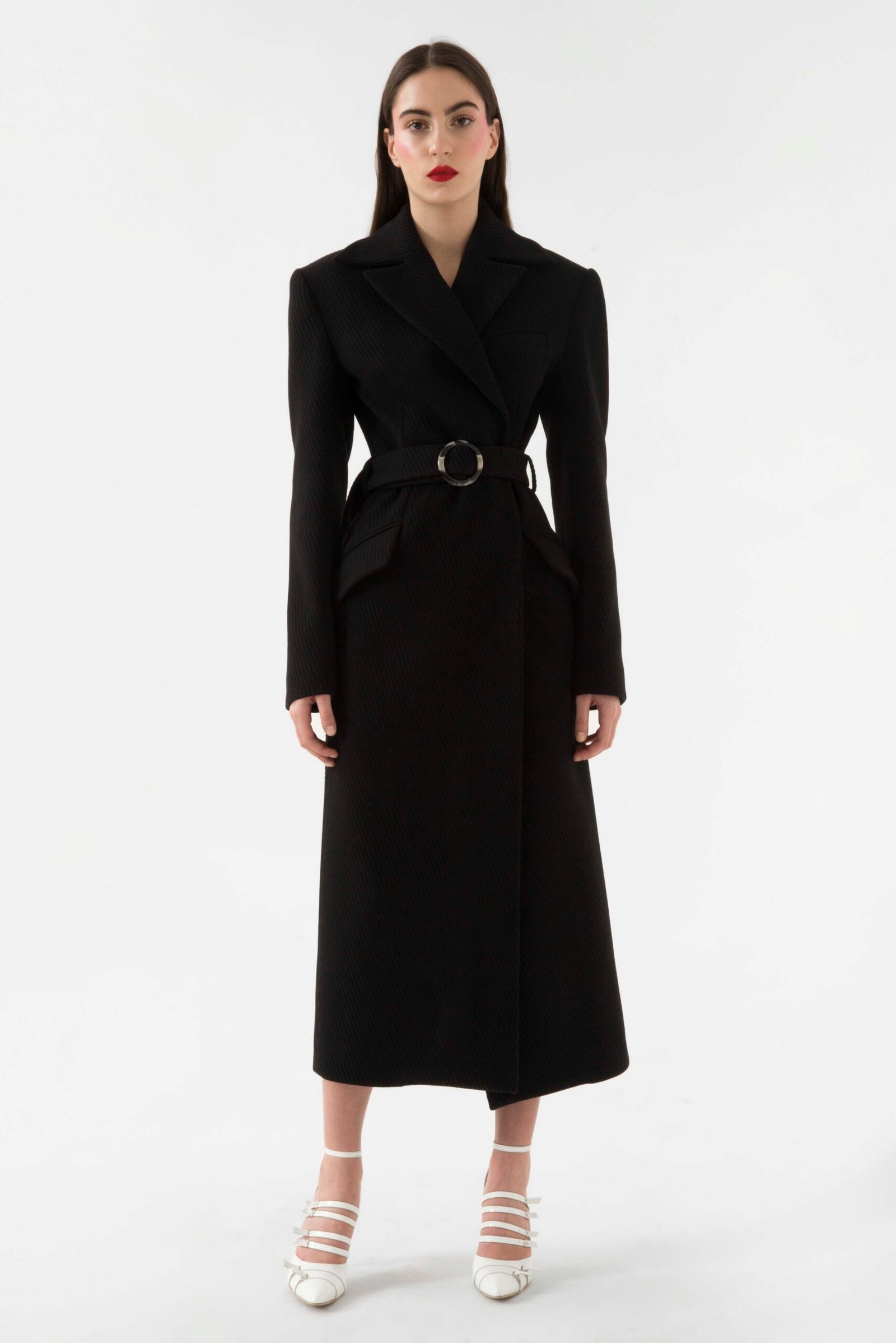 Belted Wool coat