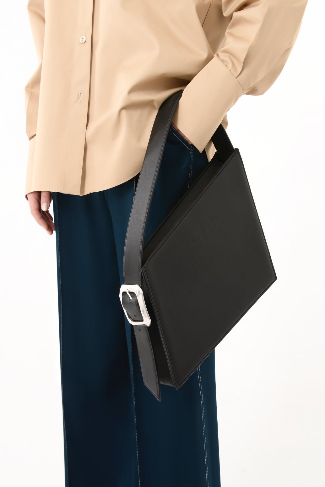 Rectangular Buckle Tote - Image 3