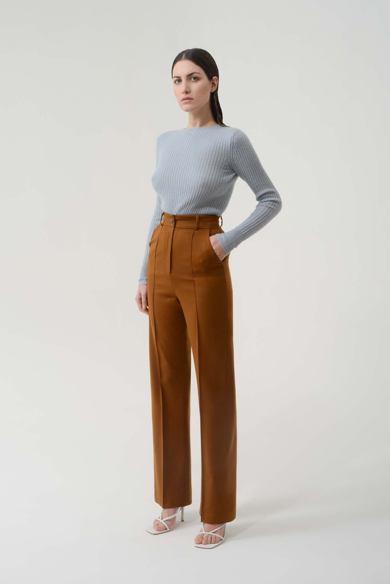 Boat Neck Rib Knit - Image 3
