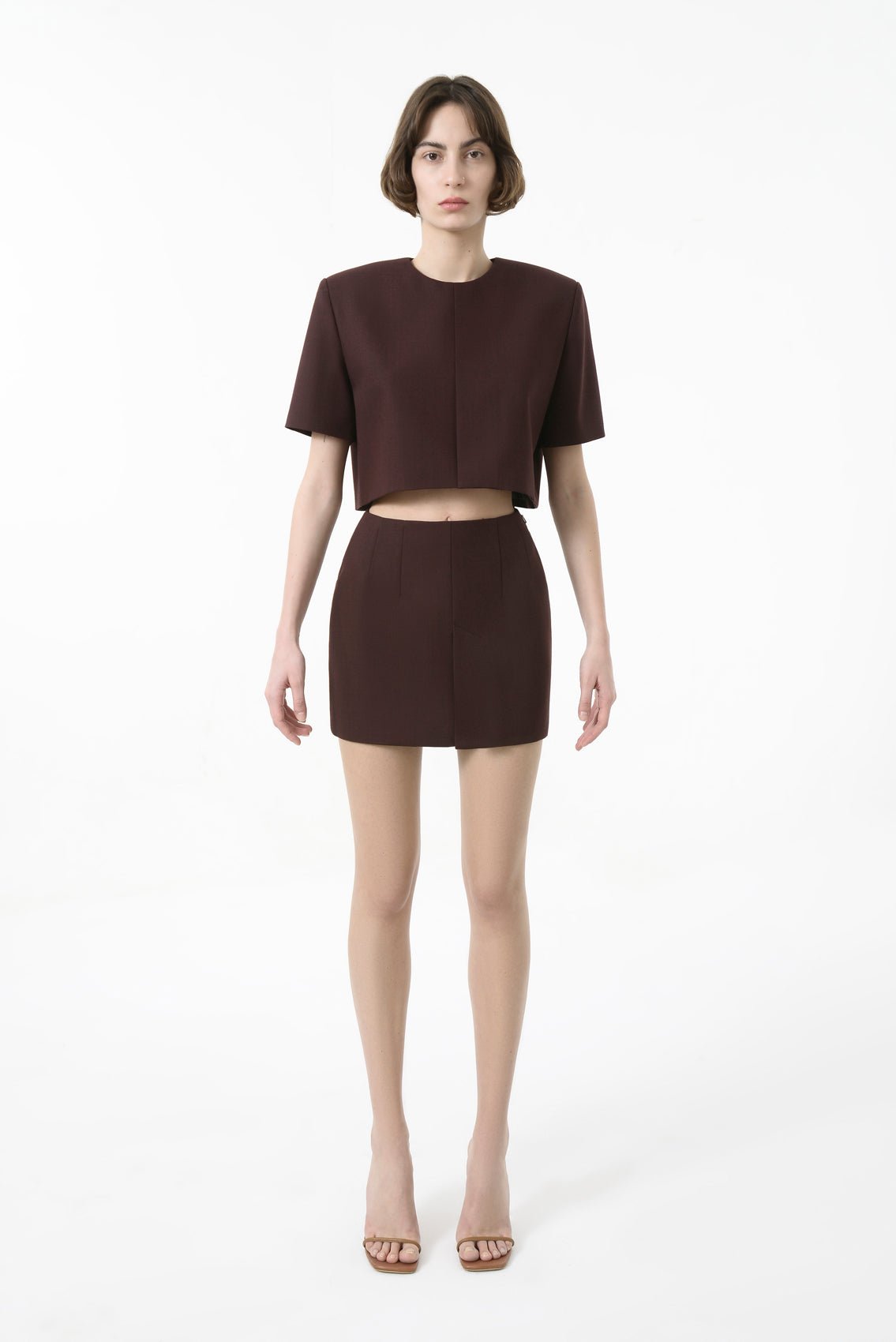 High Waist Slim Mini Skirt
