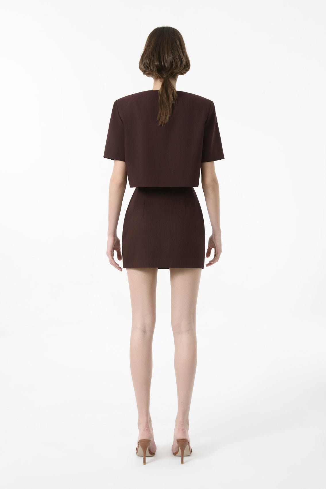 High Waist Slim Mini Skirt - Image 3