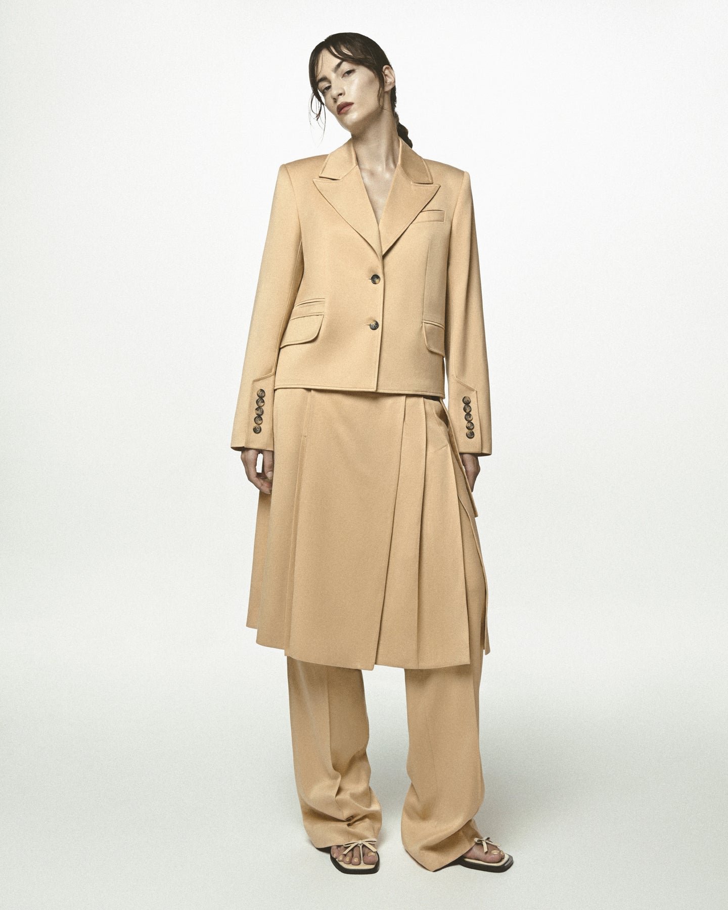 Boxy Crop Blazer - Image 2