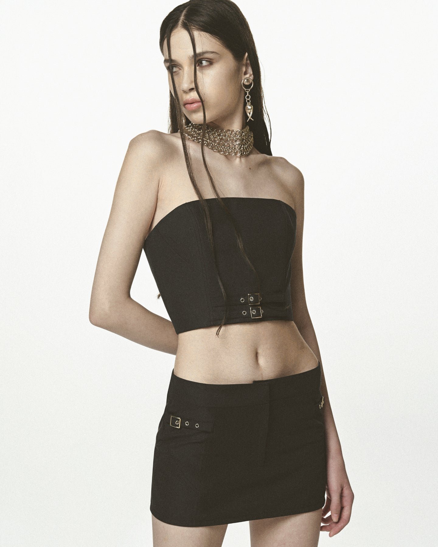 Double Belt Mini Corset