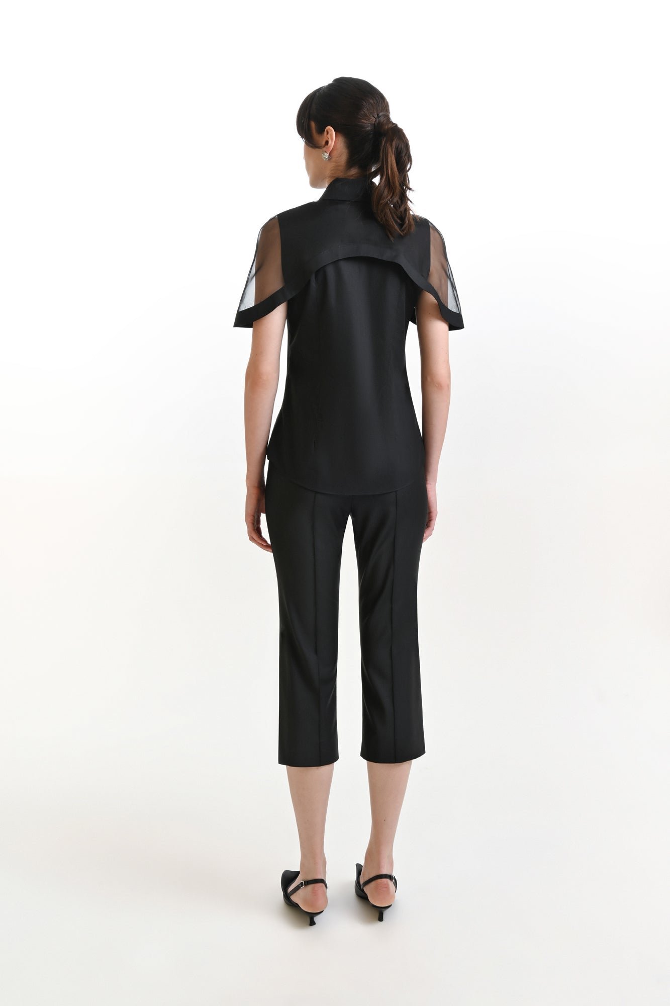 Organza Shoulder Shirt - Image 2