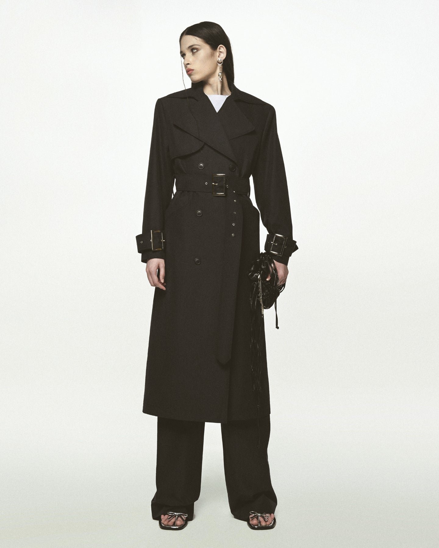 Twisted Trench Coat