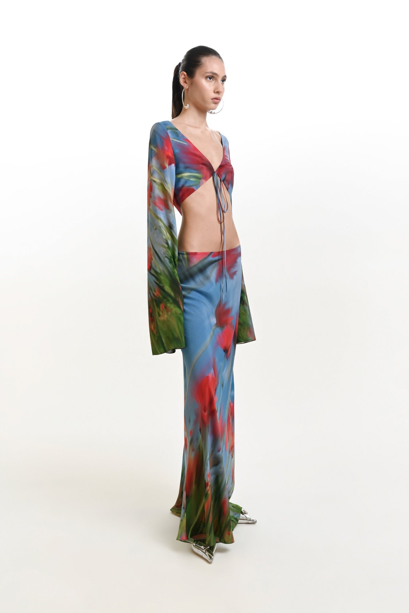 Two-Piece Flare Dress