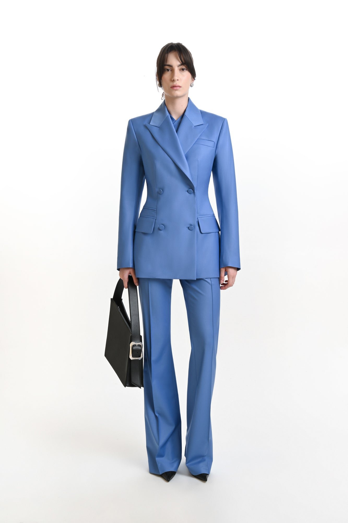 Tailored Four-Button Blazer