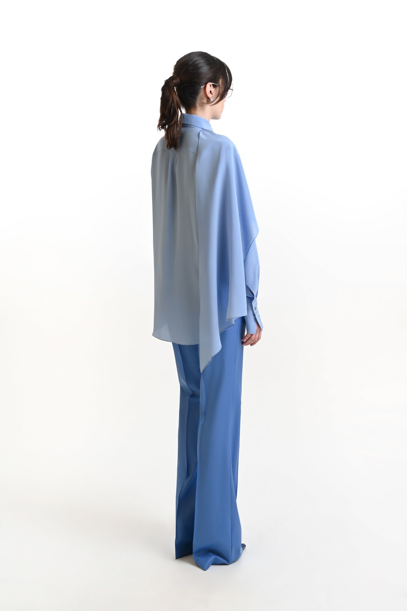 Detachable Scarf Shirt - Image 2