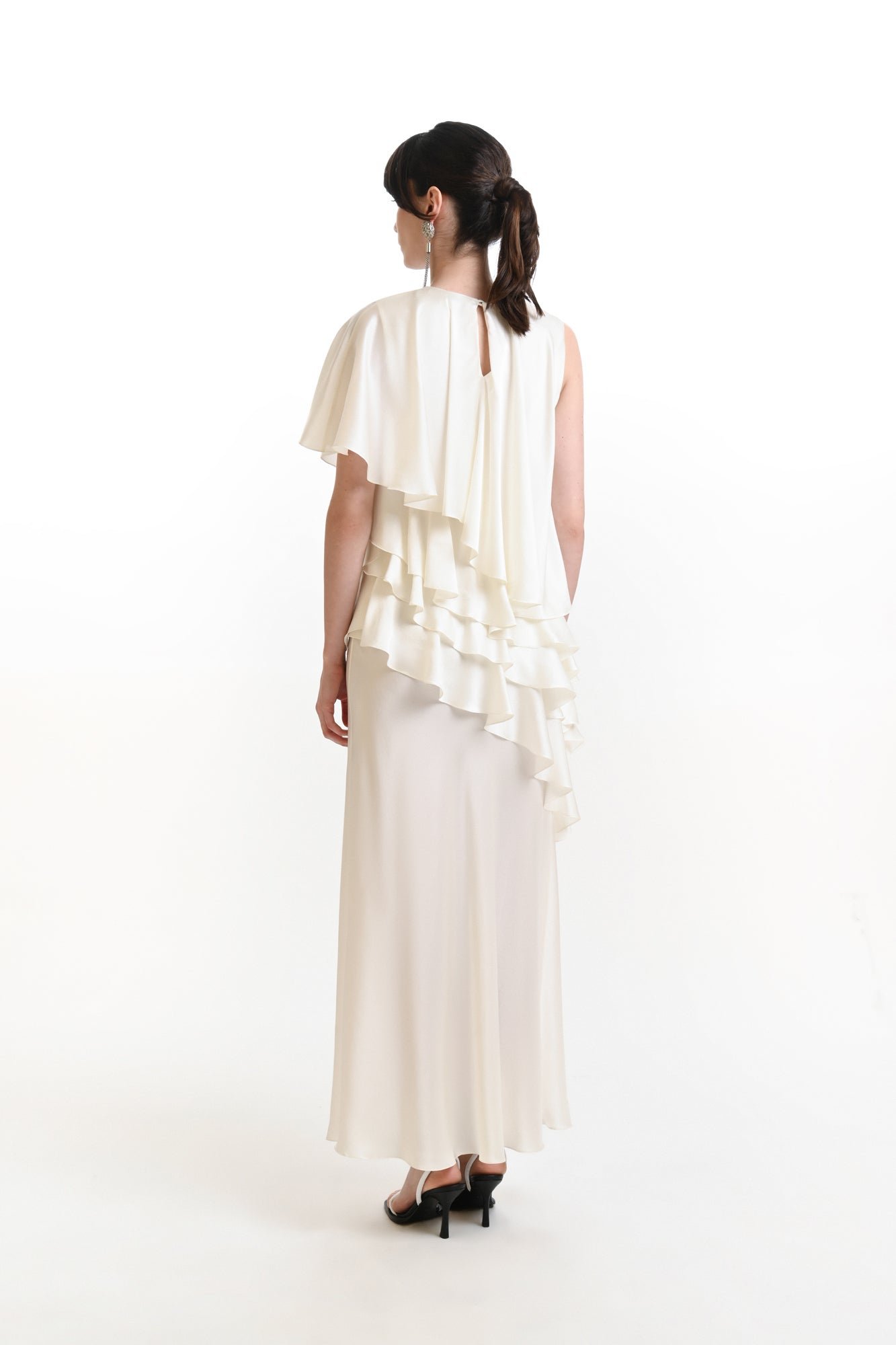 Four-Drape Flare Dress - Image 2
