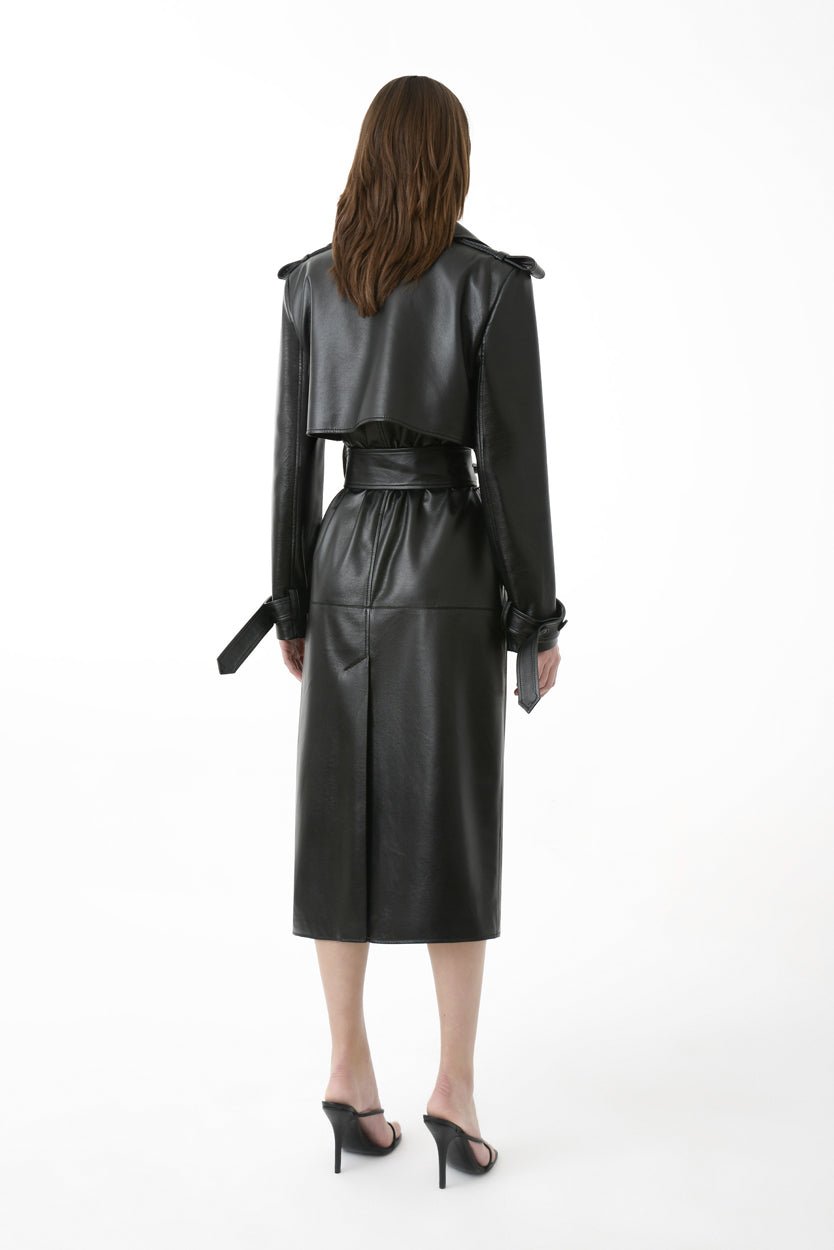Fitted Trench Coat - Image 2