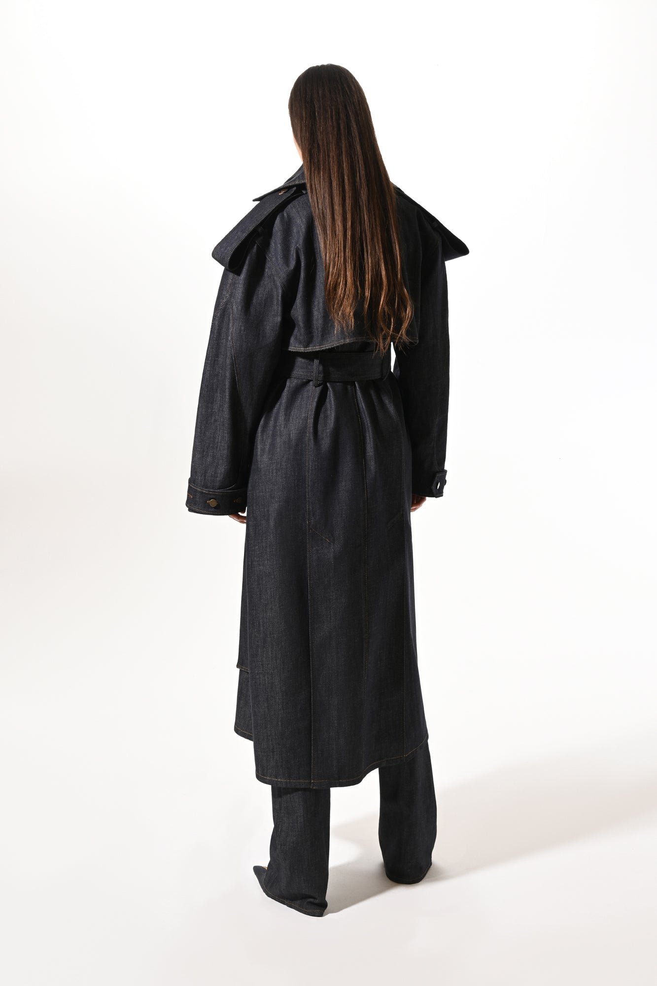 Six-Button Wide Trench - Image 2