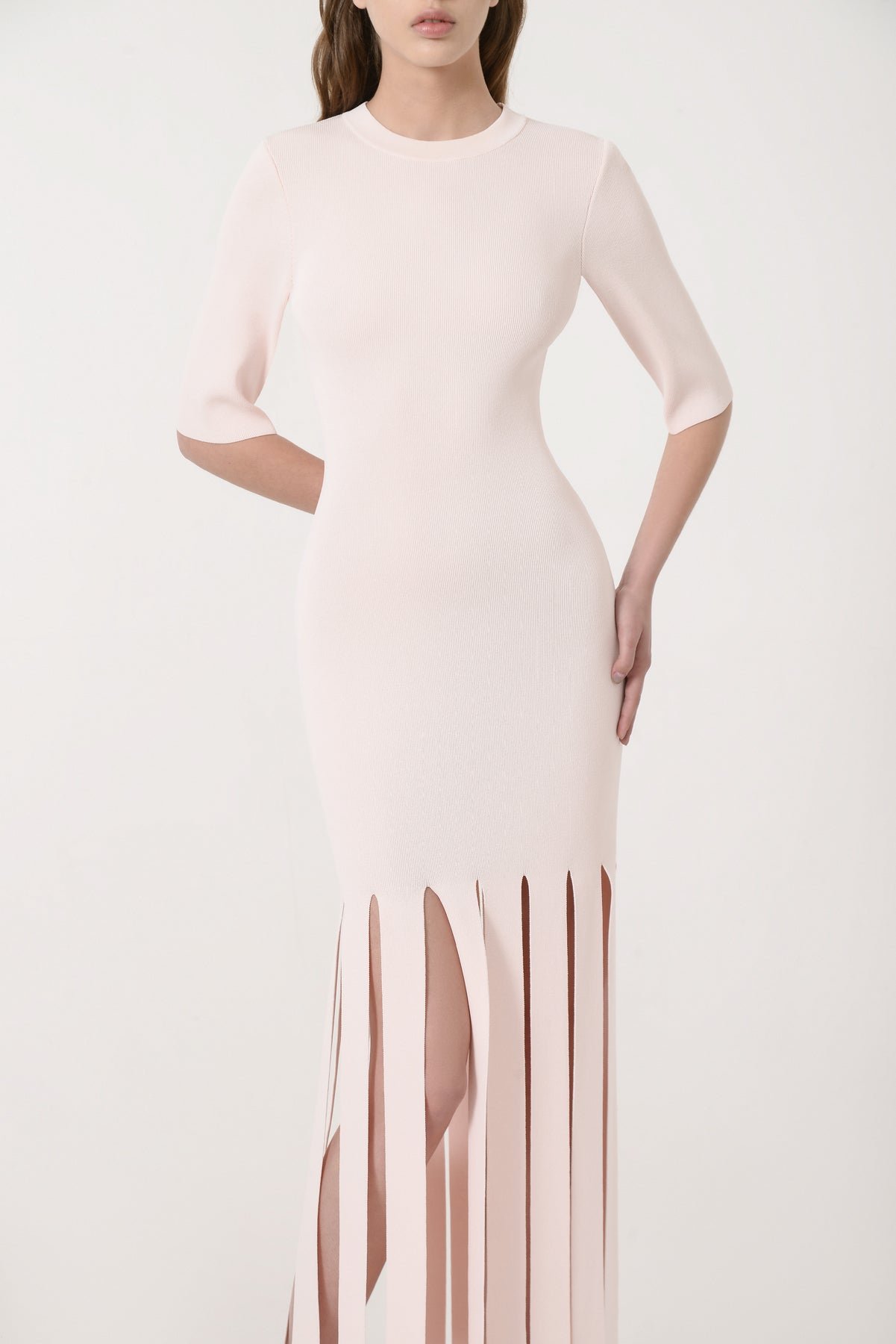 Bottom Pleats Dress