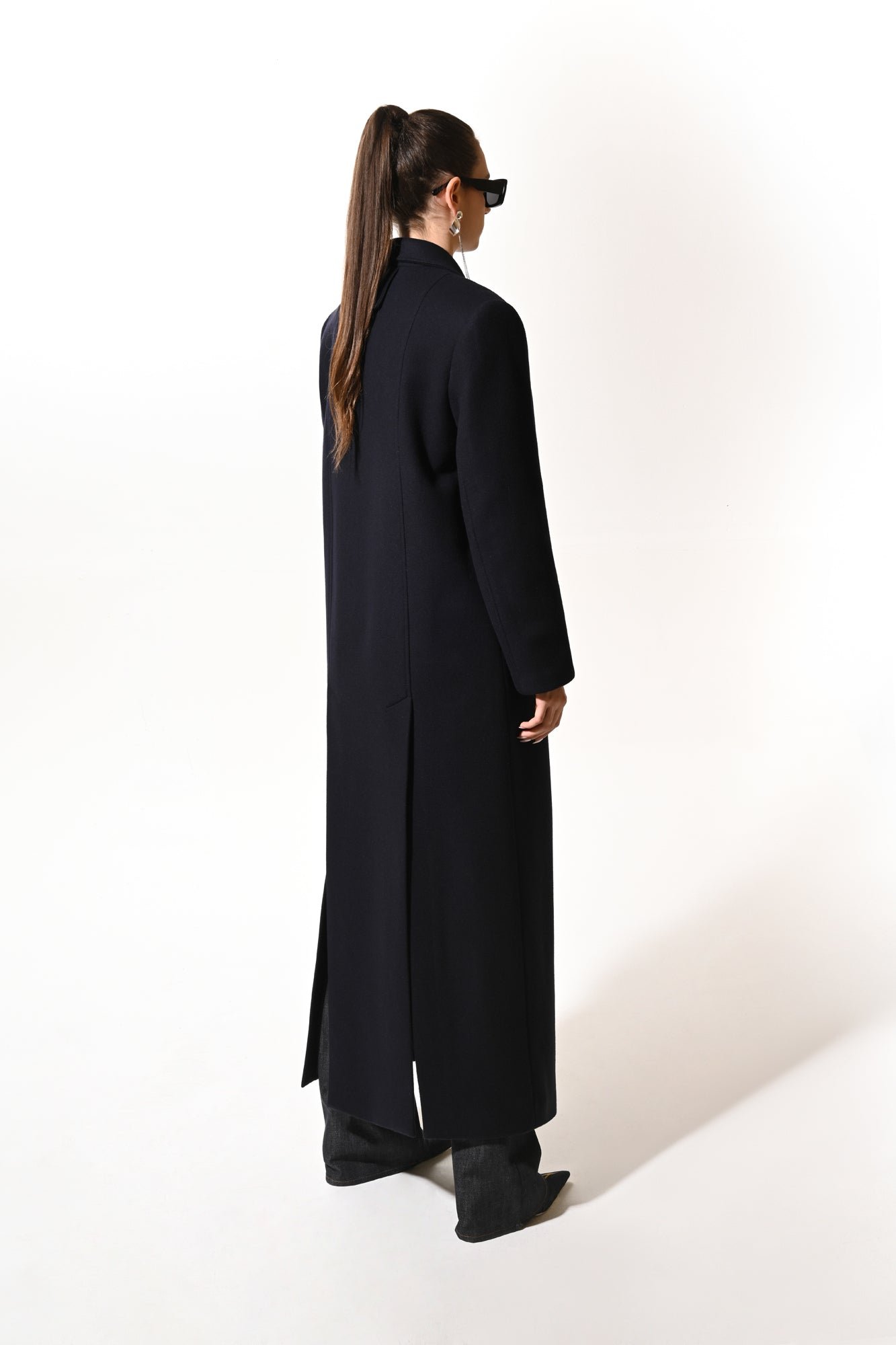 Six-Button Tailored Coat - Image 3