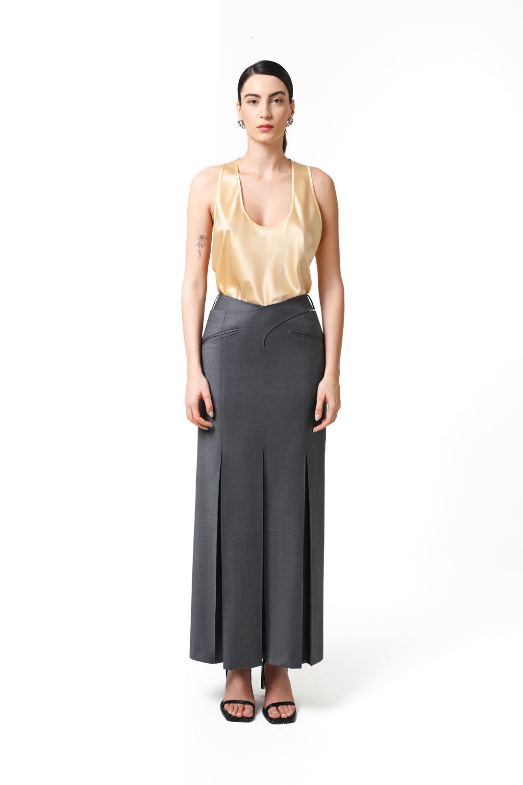 Deep Back Cut Top