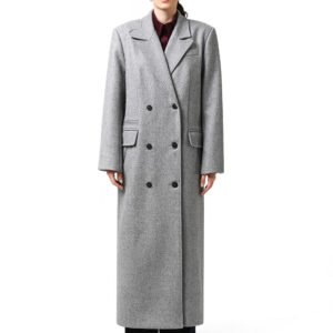 HIGH NECK 6-BUTTON COAT